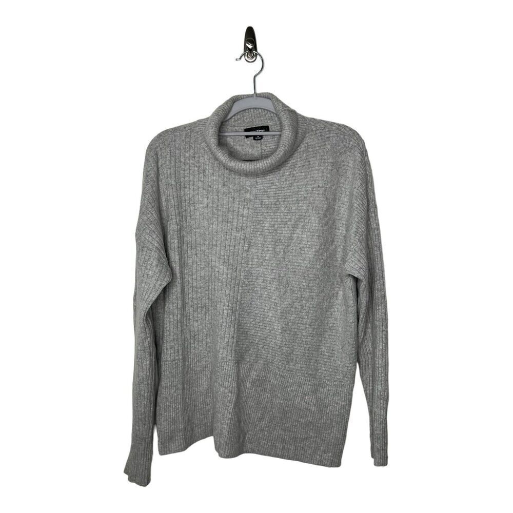 Summersalt Wool Cashmere Blend Funnel Neck Sweater Womens Size Medium Minimalist